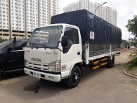 xe tai isuzu 1t9 thung 6m2 vao thanh pho ban ngay